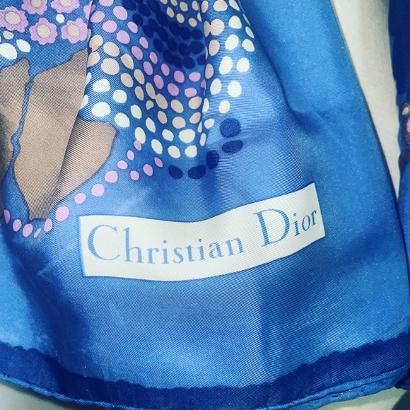 Dior silk scarf - Picture 4 of 4